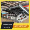 Máquina de tombamento de 50 T hidráulica tipo L duplo de 90 graus 180 graus Plataforma de tombamento móvel inclinador de molde de peça de trabalho industrial