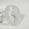 Joias Yongge Pulseira Geométrica Redonda de Resina Estilo Europeu e Americano Transfronteiriça Semi-Transparente Estilo Ins Bangle Poligonal Exagerado