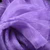 Acordeón Floral Perlado Hecho a Mano Tul de Boda Tela Organdí Tul Decoración de Fondo de Boda con Diseño Plegado