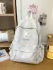 Mochila para Niña Estilo Curativo Cachorro Lindo Azul Leche Mate, Estilo Dulce y Adorable de Mejor Amiga para Viajes y Compras