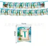Paquete de Decoración para Mesa de Cumpleaños Temática de Moana: Vajilla, Mantel de Fiesta, Platos de Papel, Banderín de Tirar, Servilletas de Papel, Vasos de Papel