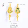 Pingente de Tassel de Cabacinha Fulu Miaolian com Diamantes de Ouro de Areia do Vietnã Acessórios DIY Corrente para Clavícula Feminina