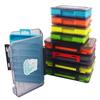 Caja de almacenamiento de accesorios Luya de doble cara para equipo de pesca, cebo falso, caja de madera para cebo de camarones, accesorios de pesca, comercio electrónico transfronterizo