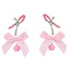 Sm Accesorios Sexy Lazo Garra de Gato Pinza para Pezón Productos para Adultos Femeninos Pinza para Pecho Juguete para Coqueteo Ropa para Salir