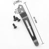 Herramienta Piezas DIY portaherramientas plegable clip trasero de acero inoxidable clip de bolsillo clip para herramientas accesorios herramienta para hacer clip