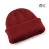 Gorro de Lana Engrosado para Deportes al Aire Libre Color Sólido Estilo Coreano Estilo Japonés para Mujer a Prueba de Frío para Pareja Placa Ligera Protección Cálida para los Oídos Gorro de Punto