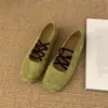 Sapatos Mary Jane femininos vintage em couro genuíno estilo francês, novo modelo verão e outono 2026, sapatilhas confortáveis estilo balé com tira cruzada e sola macia
