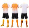 Traje de fútbol para hombre, uniforme de equipo de juego, traje de entrenamiento deportivo de manga corta para adultos y niños, traje de fútbol transpirable de verano