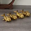 Adorno de Latón de Dinero y Peces para Decoración de Escritorio del Hogar y la Oficina
