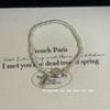 "gatito ama el pescado" lindo gato pulsera de plata para mujer minoría exquisita de alta gama dulce pulsera que combina con todo