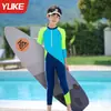 Traje de Banho Infantil, Traje de Banho Peça Única com Manga Longa e Calça Longa para Meninos, Secagem Rápida, Equipamento de Natação para Fontes Termais para Crianças Pequenas, Médias e Grandes