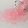 [Polvo de Brillo Lentejuelas de 3 mm 4 mm] Bordado Francés DIY Bordado con Cuentas Bordado Estéreo Accesorios para Ropa Cosidos a Mano Accesorios