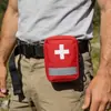 Kit de Primeiros Socorros Portátil para Exterior, Kit Médico Multifuncional à Prova d'Água, Kit de Emergência com Tira Refletora para Montar no Carro, Conjunto de Seis Peças para Armazenamento de Medicamentos