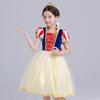 Falda para niña verano nuevo vestido de princesa de nieve disfraz de Halloween vestido para niña ropa para niños una generación de cabello