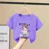 Camiseta de Verão de Manga Curta para Meninos 2026 Novo Estilo Top de Verão de Meia Manga Infantil para Crianças Maiores, Estiloso Top Fino de Algodão