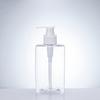 300ml Loción Corporal Botella Cuadrada Material de Empaque para Cosméticos de Baño Botella con Bomba de Loción de Plástico PET Botella Cosmética Botella de Plástico