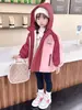 Chaqueta de Forro Polar para Niñas 2026 Nuevo Modelo de Invierno Abrigo de Invierno para Niños Top Casual para Niñas Cortavientos Grueso Popular