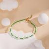 Verano nuevo simple pulsera de perlas tejida a mano de alta calidad cuentas de arroz MIYUKI importadas pulsera ajustable