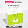 Portarrollos de papel higiénico plegable sin perforaciones, caja de papel higiénico para hotel, caja de papel de plástico simple