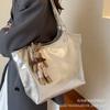 Bolsas para Mujer 2026 Nueva Moda Retro Bolso de Axila Bolso Tote de Gran Capacidad para Viajar Bolso de Hombro de Cuero Aceitado y Encerado de Moda