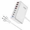 Carregador de Mesa 200W Adaptador Multifuncional PD de Nitreto de Gálio 200W Novo Carregador Transfronteiriço de 8 Portas