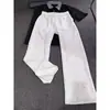 Pantalones Deportivos Nuevos Otoño/Invierno 2026 para Hombres y Mujeres Estilo Americano Cleanfit Rectos Casuales Pantalones de Chándal Deconstruidos Scythe Forrados de Polar
