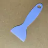 Raspador de filme cor pequena pá amarela raspador rígido filme de carro triângulo guincho raspador mão conta adesivo ferramenta recomendada