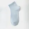 Meias meias femininas primavera e verão malha fofa antiderrapante cano baixo desodorante absorvente de suor respirável sem costura branco roxo finas meias femininas invisíveis