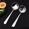 Cuchara Sopera de Acero Inoxidable de Grado Alimenticio, Espumadera, Cuchara para Fondue, Cuchara Grande para Avena Doméstica, Cuchara para Olla, Suministro Directo del Fabricante, Certificado de Grado Alimenticio