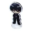 Uau Desenho Animado Anime Estrela Balanço Música DIY Brilho Suporte Caixa de Presente Personalizado Acrílico Suporte Pingente de Presente