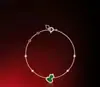 Pulseira Vintage Kirin Cabaça Cinco Flores com Joias de Ágata Vermelha Natural, Madrepérola Branca Incrustada com Diamantes, Estilo de Luxo Leve de Nicho