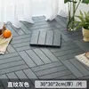 Piso de Plástico Interlockable para Exteriores Modelo Nuevo Esterilla para Balcón Piso para Terraza Exterior Patio Autoinstalable Piso a Prueba de Humedad para Jardín