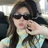 Modelo 2026 Gafas de Sol Retro Protección Solar Ojo de Gato Moda Personalidad Montura Pequeña Tendencia Geniales Gafas de Gama Alta para Hombre Gafas de Sol para Mujer N