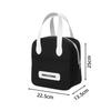 Bolsa de almuerzo cuadrada con cara sonriente Runhui Luggage para trabajadores de oficina, bolsa Bento, bolsa para mantener la frescura al aire libre, bolsa aislada portátil para estudiantes