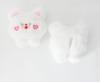 Accesorios de Pines de Dibujos Animados Japoneses y Coreanos Niños Mini Oso Conejo Trompeta Actividad Regalo Muñeco de Peluche Lindo Broche