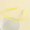 Acessórios para Faixa de Cabelo DIY Coloridos para Crianças Base Simples de Plástico com Dentes para Faixa de Cabelo Material Base 0,8mm Faixa de Cabelo Fina Atacado