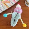 Pinza de Pelo de Felpa para Otoño e Invierno para Mujer, Pinza de Pelo Grande Linda con Diseño de Oso y Conejo, Pinza de Tiburón para Peinados Recogidos, Accesorio de Pelo Grande
