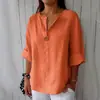 2026 Nova Moda de Rua Europeia e Americana Cruzada de Primavera Pulôver Gola V Caimento Solto Camiseta Feminina