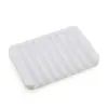 Venta Caliente Transfronteriza Esterilla Drenante de Jabón de Silicona Estante Creativo para Jabón Baño Antideslizante Drenaje Cocina Baño Caja de Almacenamiento