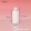 Botella con tapa abatible para tónico loción plástico PET botella para aceites esenciales 75/100/200/300/500ml botella vacía recargable