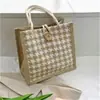 Bolsa Tejida para Niña Otoño Nuevo Bolso Rayado Simple Bolsa para Almuerzo 2021 Lino Bolsa Pequeña para Mujer