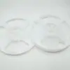 Carrete transportador de plástico blanco y negro de 7 pulgadas en stock carrete de plástico para condensador de parche de suministro tira de luz LED HPS carrete de plástico