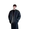 Nuevo abrigo de piel de zorro cálido de doble cara para hombre 2024 abrigo de piel cálido de invierno moda coreana