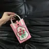 2025 Popular Dibujo Animado Lbb Linda Bolso Cruzado Tejido Billetera Bolso de Mano para Llevar a Mano Bolso de Mano Estilo K Ins