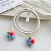 Cubierta Protectora para Cable de Datos para Cargador Apple de 20W, Dibujos Animados, a Prueba de Roturas para Cable de Carga de Teléfono Móvil