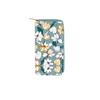 Billetera Larga con Cremallera de PU Estilo Étnico Nuevo Transfronteriza 1255 Cartera de Flor Impresa Laitu Dengxing