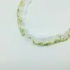 Pronta Entrega Venda Direta 1cm-3cm Renda de Cebola Colorida Gradiente Plissada Renda Elástica DIY Acessório de Cabelo Material de Brinquedo Estilo Doce