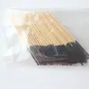 Brochetas de Bambú Desechables para Teñir Brochetas de Fruta Teñidas con Pintura Ecológica a Base de Agua Palillos de Pintar Brochetas para Barbacoa Brochetas para Oden
