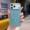 Adecuado para Funda de Teléfono Móvil Apple 17 Iphone17Promax Cubierta Protectora Magnética Magsafe Anti-Caída Nueva Cáscara Suave