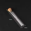 Tubo de Incenso de Vidro Agarwood Sândalo Pacote de Teste de Incenso Barril de Incenso de Plástico Embalagem de Tubo de Incenso Armazenamento Doméstico Metabo